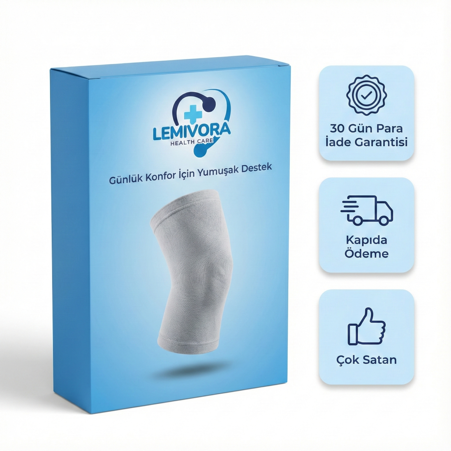 Lemivora Bambu Diz Bandı