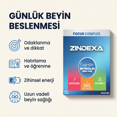 Focus Complex kutusu ve günlük beyin beslenmesi fayda listesi